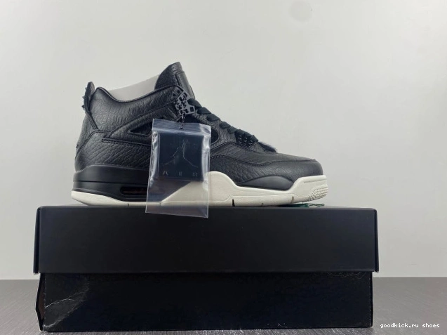 Cheap Jordan 819139-010 Black Hair Retro 4 Pony 0810